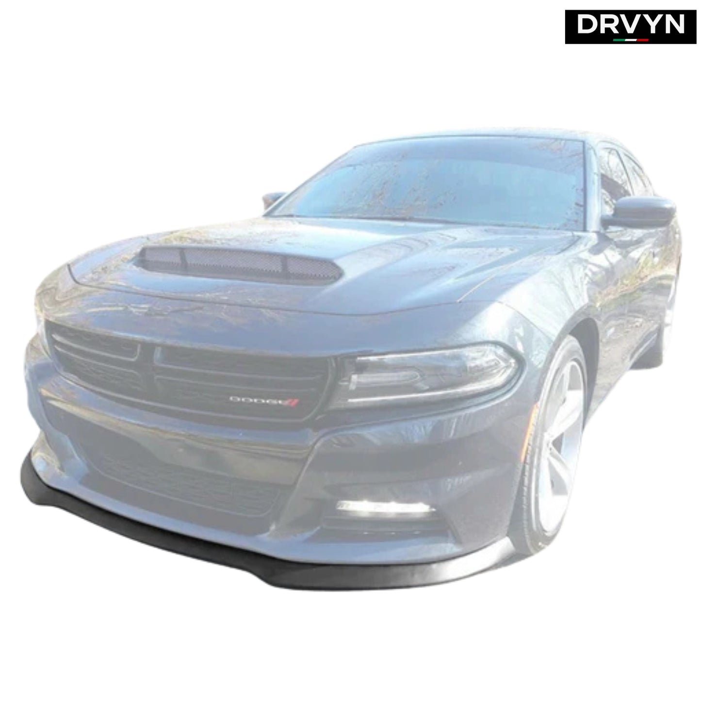 FOR 15-23 DODGE CHARGER R/T SXT BASE GT STYLE FRONT BUMPER LIP SPOILER SPLITTER