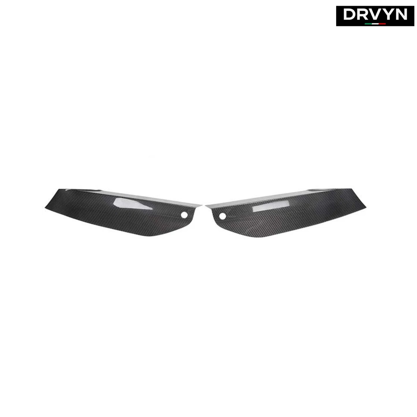 FOR 2021-2023 BMW F90 M5 LCI CARBON FIBER FRONT BUMPER UPPER AIR VENT COVER TRIM