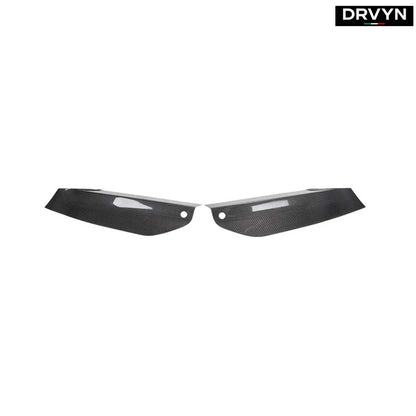 FOR 2021-2023 BMW F90 M5 LCI CARBON FIBER FRONT BUMPER UPPER AIR VENT COVER TRIM