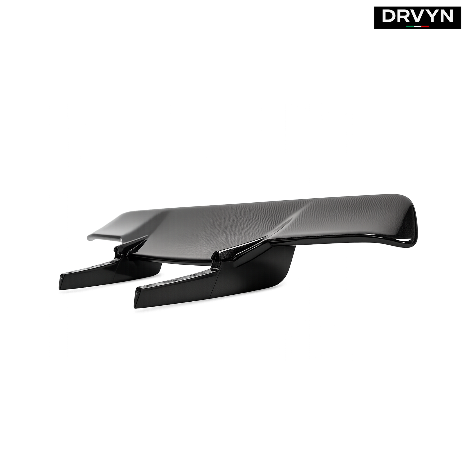 DRVYN Plain Weave Dry Carbon Fiber Rear Bumper Diffuser Spoiler - photo 2 - Drvyn