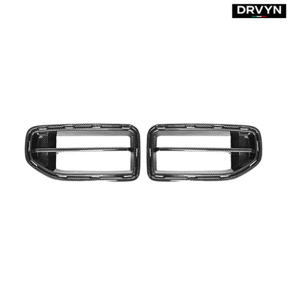 FOR 2023-25 BMW G87 M2 MP STYLE DRY CARBON FIBER FRONT NOSE KIDNEY GRILL GRILLE