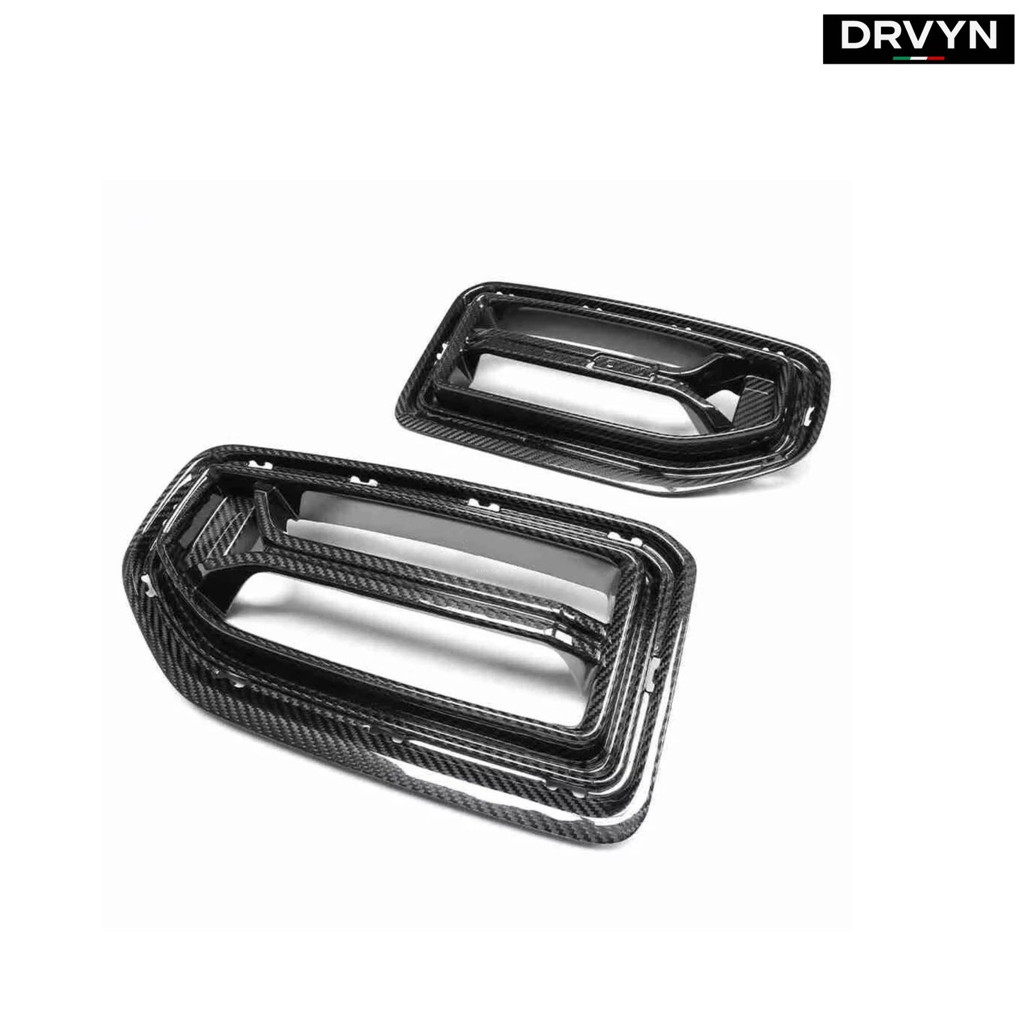 FOR 2023-25 BMW G87 M2 MP STYLE DRY CARBON FIBER FRONT NOSE KIDNEY GRILL GRILLE