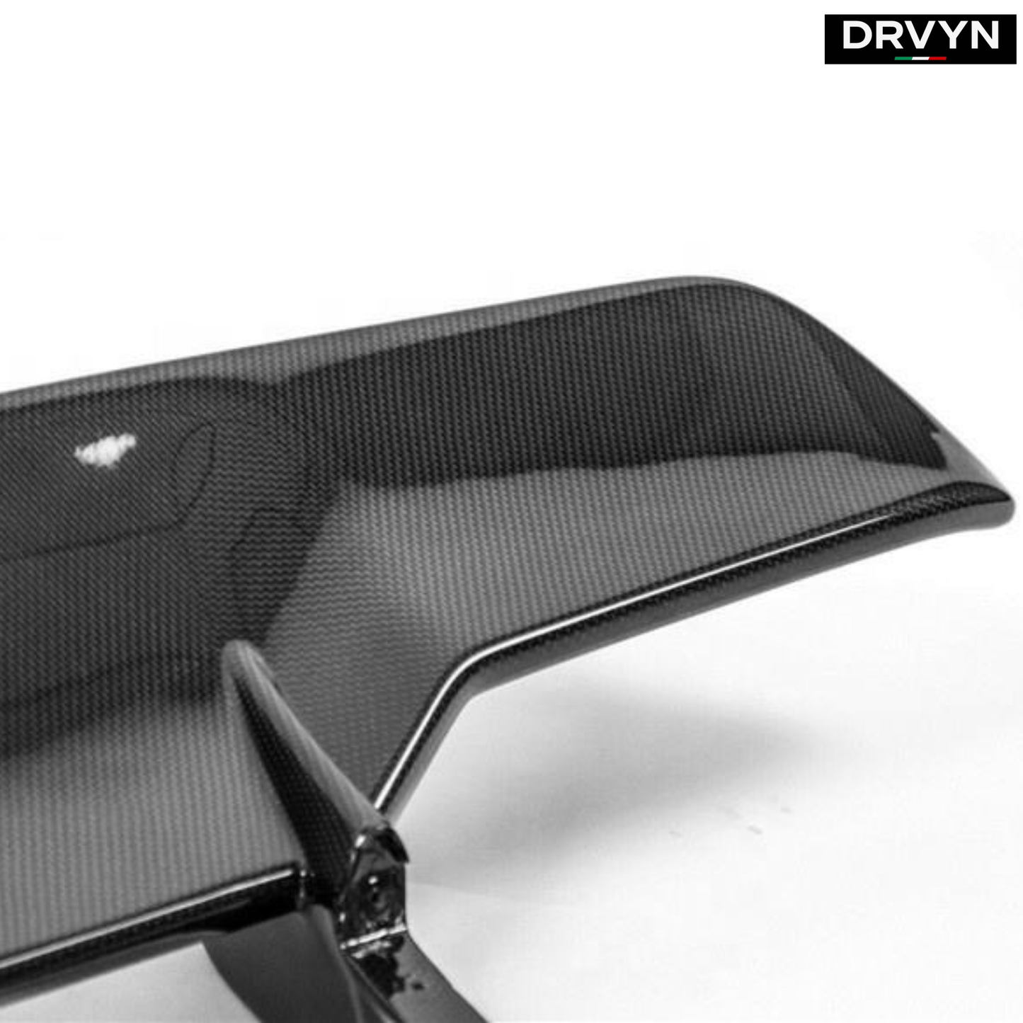 DRVYN Plain Weave Dry Carbon Fiber Rear Bumper Diffuser Spoiler - photo 3 - Drvyn