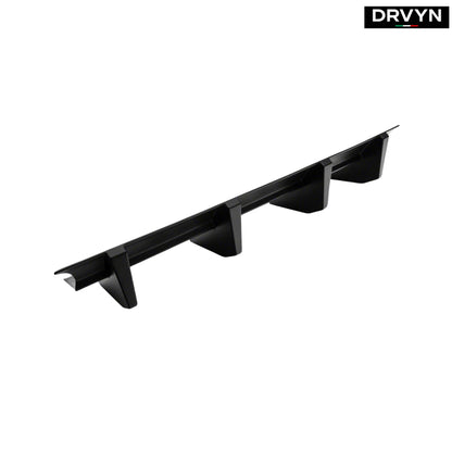 FOR 2015-23 DODGE CHALLENGER PERFOFRMANCE SHARK FIN REAR BUMPER DIFFUSER VALANCE