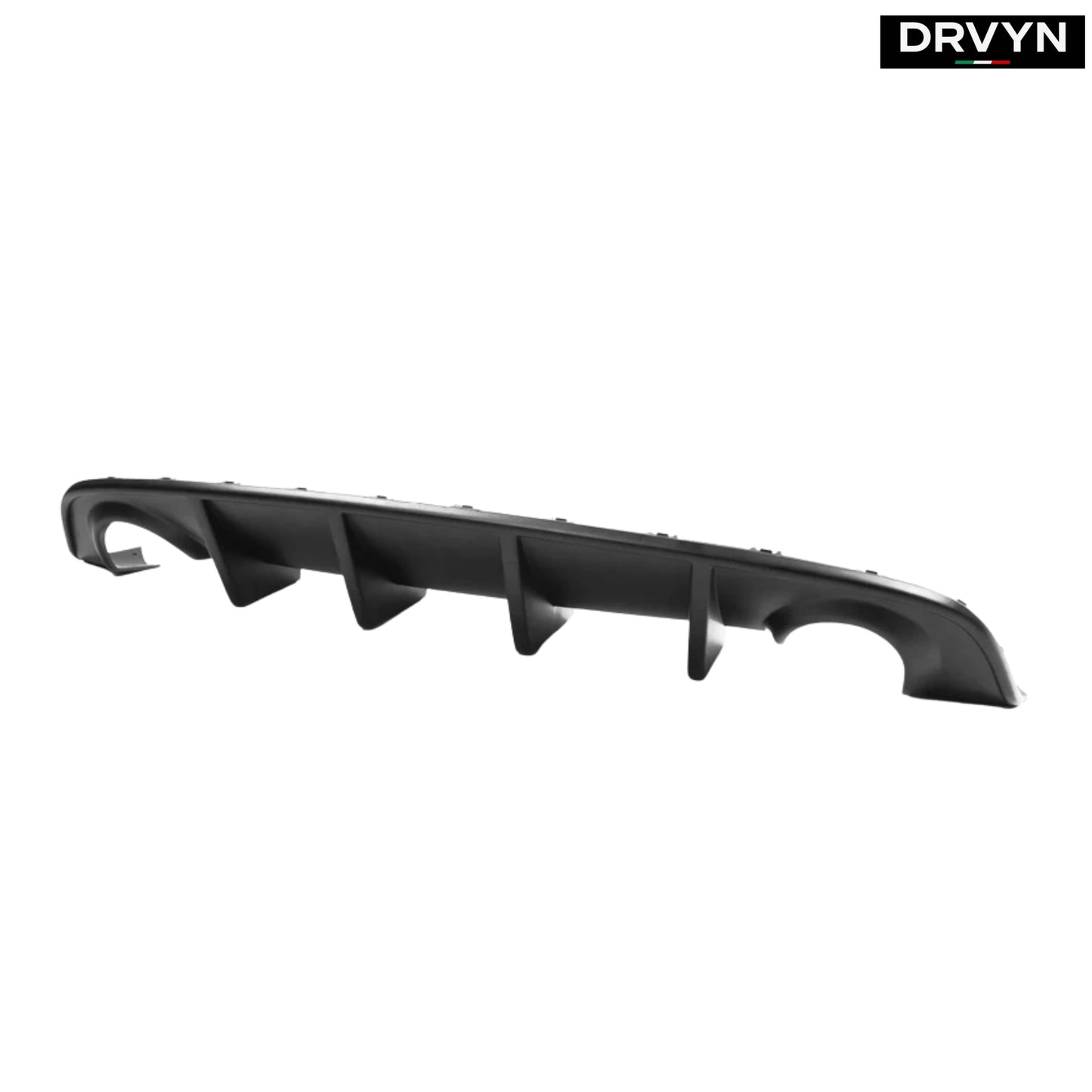 FOR 2015-2023 DODGE CHARGER SRT R/T SCAT PACK MATT BLACK REAR BUMPER DIFFUSER