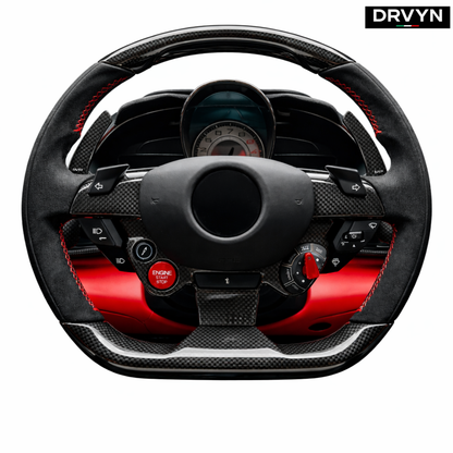 DRVYN Dry Carbon Fiber Shift Paddle for Ferrari 812 Superfast GTS Steering Wheel Interiors Kit - photo 2 - Drvyn