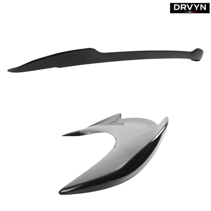 FOR 11-2023 DODGE CHARGER GLOSSY BLACK HIGHKICK REAR TRUNK DUCKBILL SPOILER WING