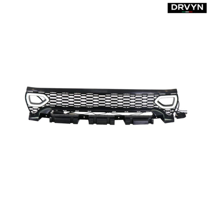 FOR 2020-23 CHARGER SRT WIDEBODY PERFORMANCE SMOKE SWITCH BACK LED UPPER GRILLE