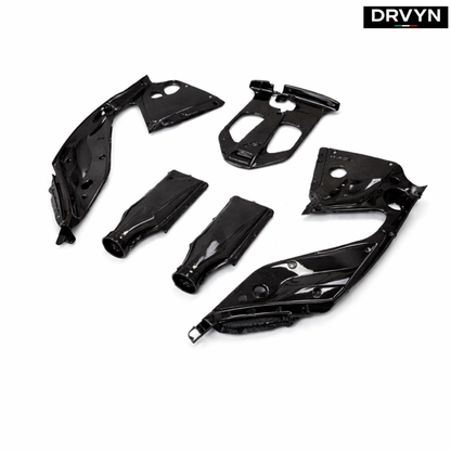 DRVYN Dry Carbon Fiber Auto Parts Engine Interior Kit for Ferrari 812 - photo 2 - Drvyn