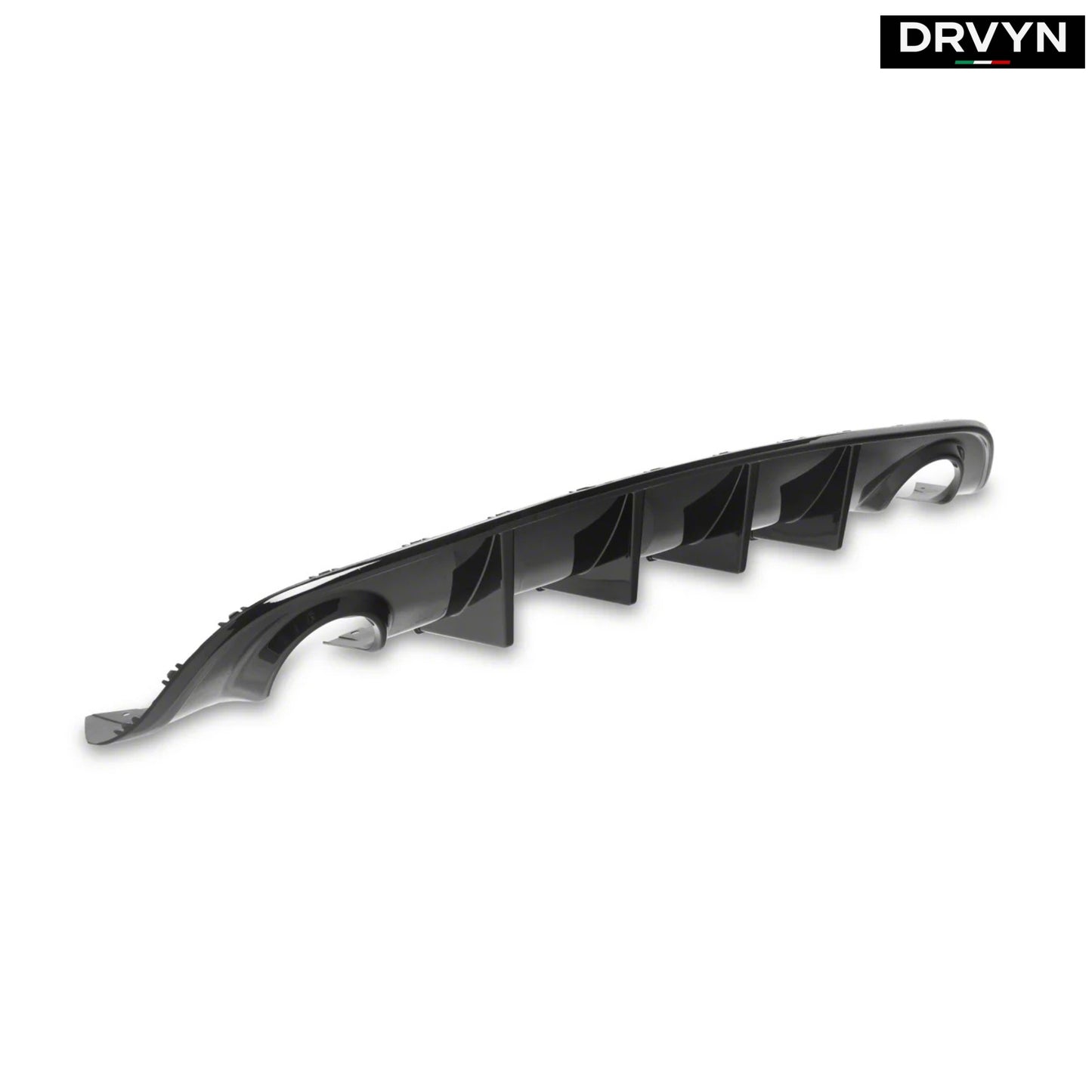 FOR2015-2023 DODGE CHARGER SRT R/T SCAT PACK GLOSSY BLACK REAR BUMPER DIFFUSER