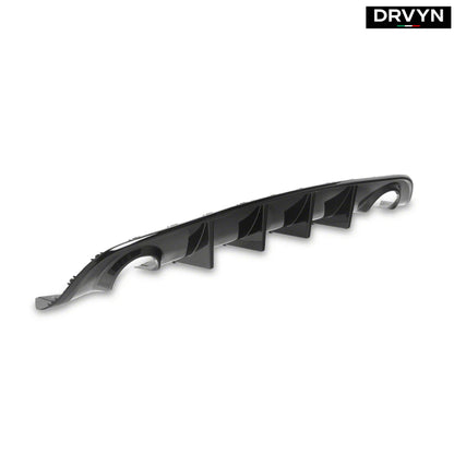 FOR2015-2023 DODGE CHARGER SRT R/T SCAT PACK GLOSSY BLACK REAR BUMPER DIFFUSER