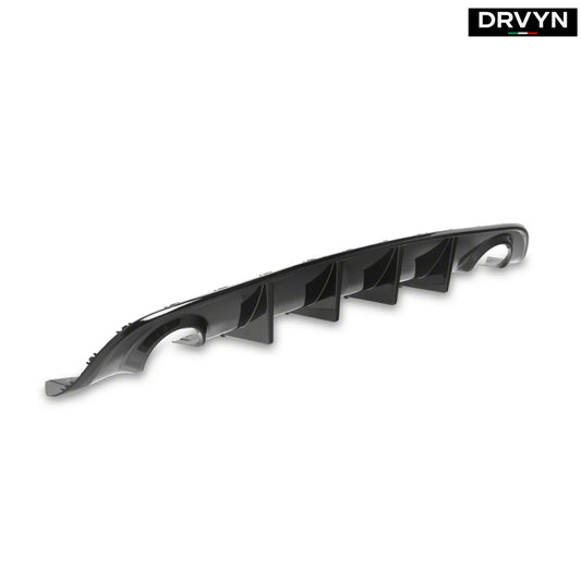 FOR2015-2023 DODGE CHARGER SRT R/T SCAT PACK GLOSSY BLACK REAR BUMPER DIFFUSER