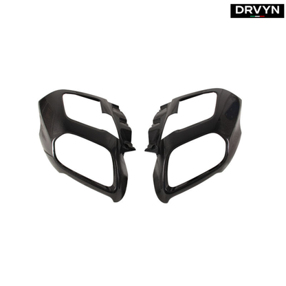 DRVYN OEM Style Prepreg Dry Carbon Fiber Body Kit Rear Side Splitter for Ferrari 812 Superfast GTS for Nissan Infiniti - Drvyn