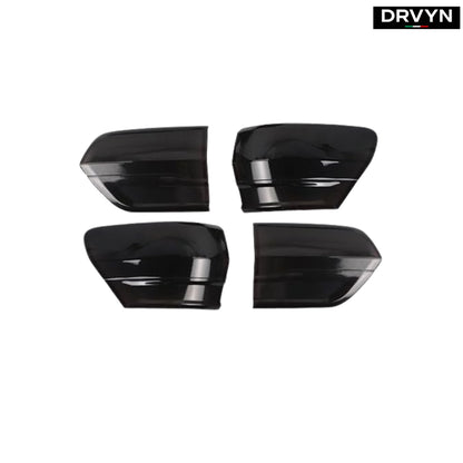 For Jeep Grand Cherokee 14-20 Smoked Black Rear Taillight Accessories Cover Trim