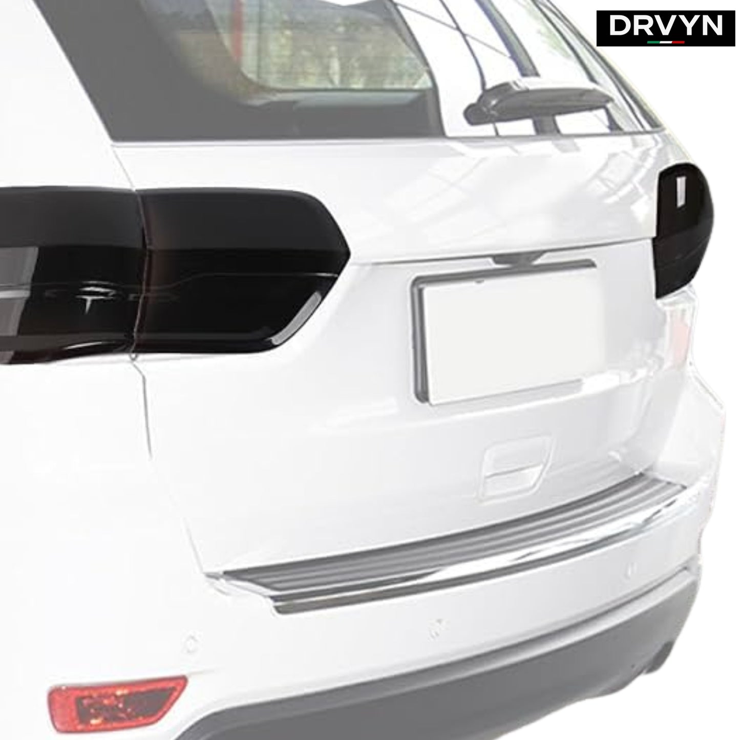 For Jeep Grand Cherokee 14-20 Smoked Black Rear Taillight Accessories Cover Trim