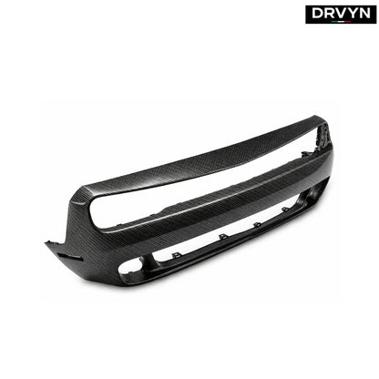 CHALLENGER HELLCAT STYLE CARBON FIBER FRONT BUMPER FOR DODGE CHALLENGER