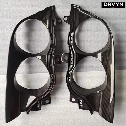 DRVYN OEM Style Dry Carbon Fiber Rear Lamp Cover  For Ferrari 812 Superfast - photo 2 - Drvyn