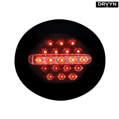 DRVYN IPCW Midnight Onyx 05-13 for Chevy Corvette C6 LED Tail Lamps LEDT-336CX 4 Pcs