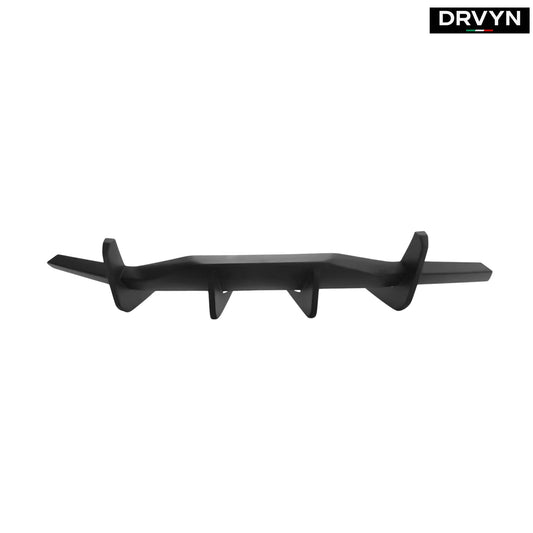 For 20-25 Corvette C8 Z51 Stage 3 GT Style Matt Black Rear Bumper Diffuser