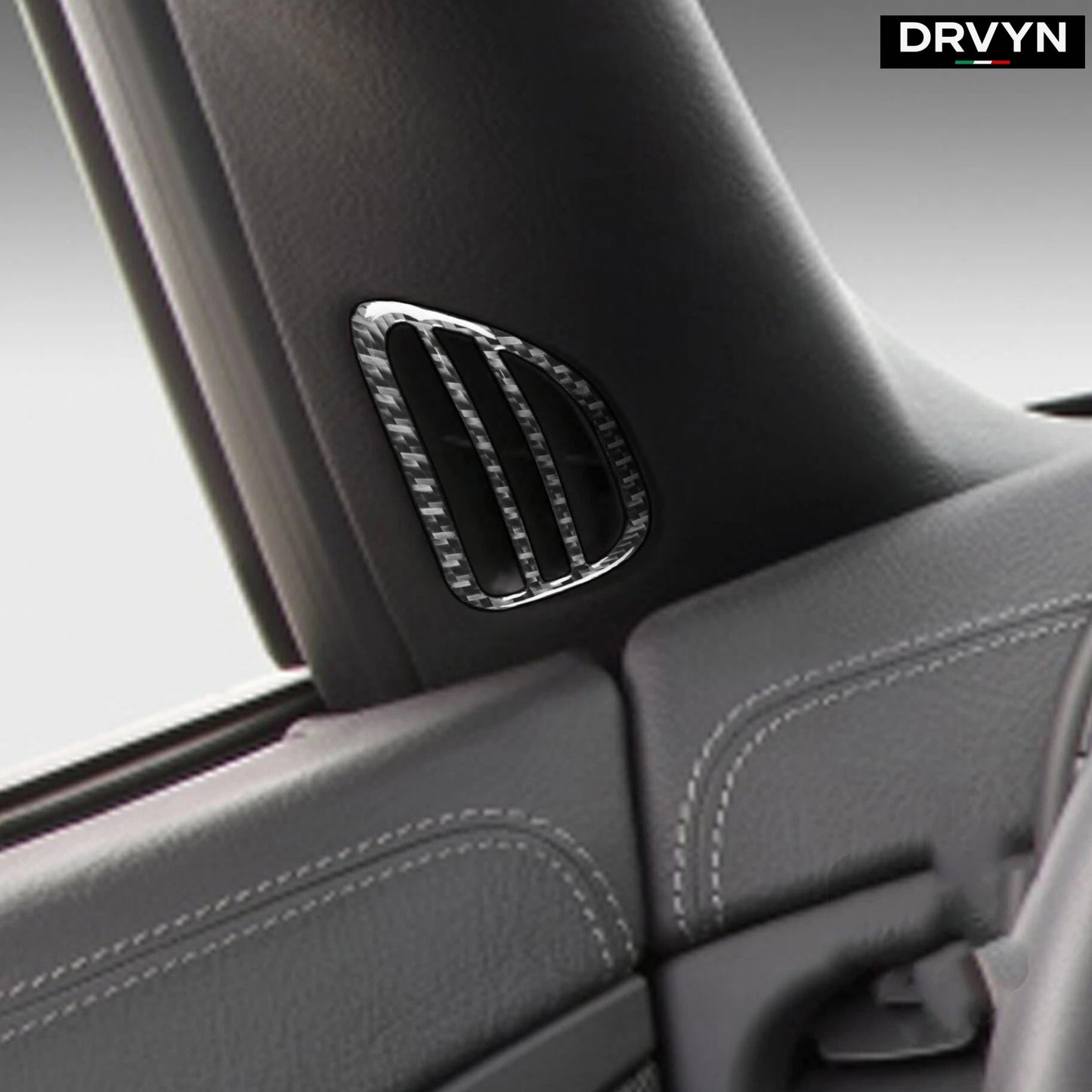 DRVYN 30Pcs Real Carbon Fiber Kits Full Interior Dash Trim For Corvette C6 Z06 2005-13