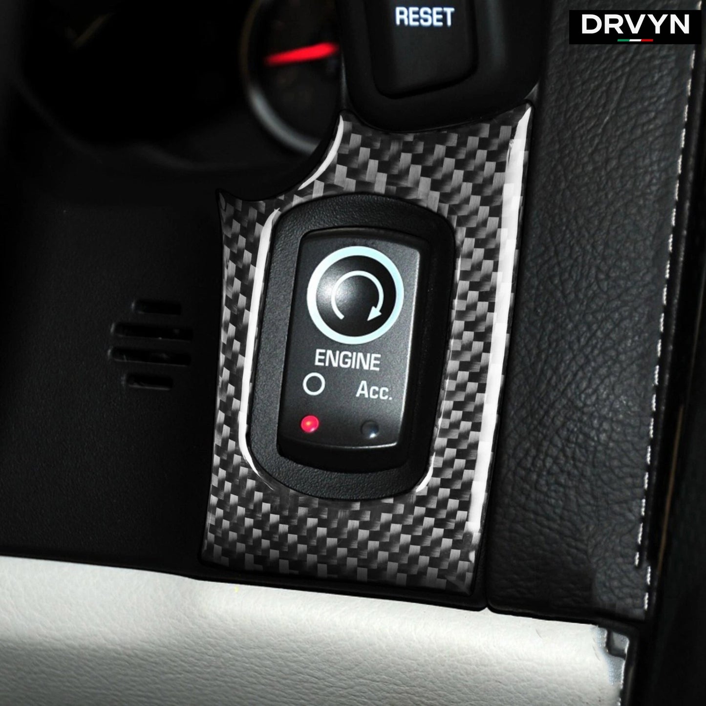 DRVYN 30Pcs Real Carbon Fiber Kits Full Interior Dash Trim For Corvette C6 Z06 2005-13