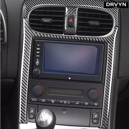 DRVYN 30Pcs Real Carbon Fiber Kits Full Interior Dash Trim For Corvette C6 Z06 2005-13