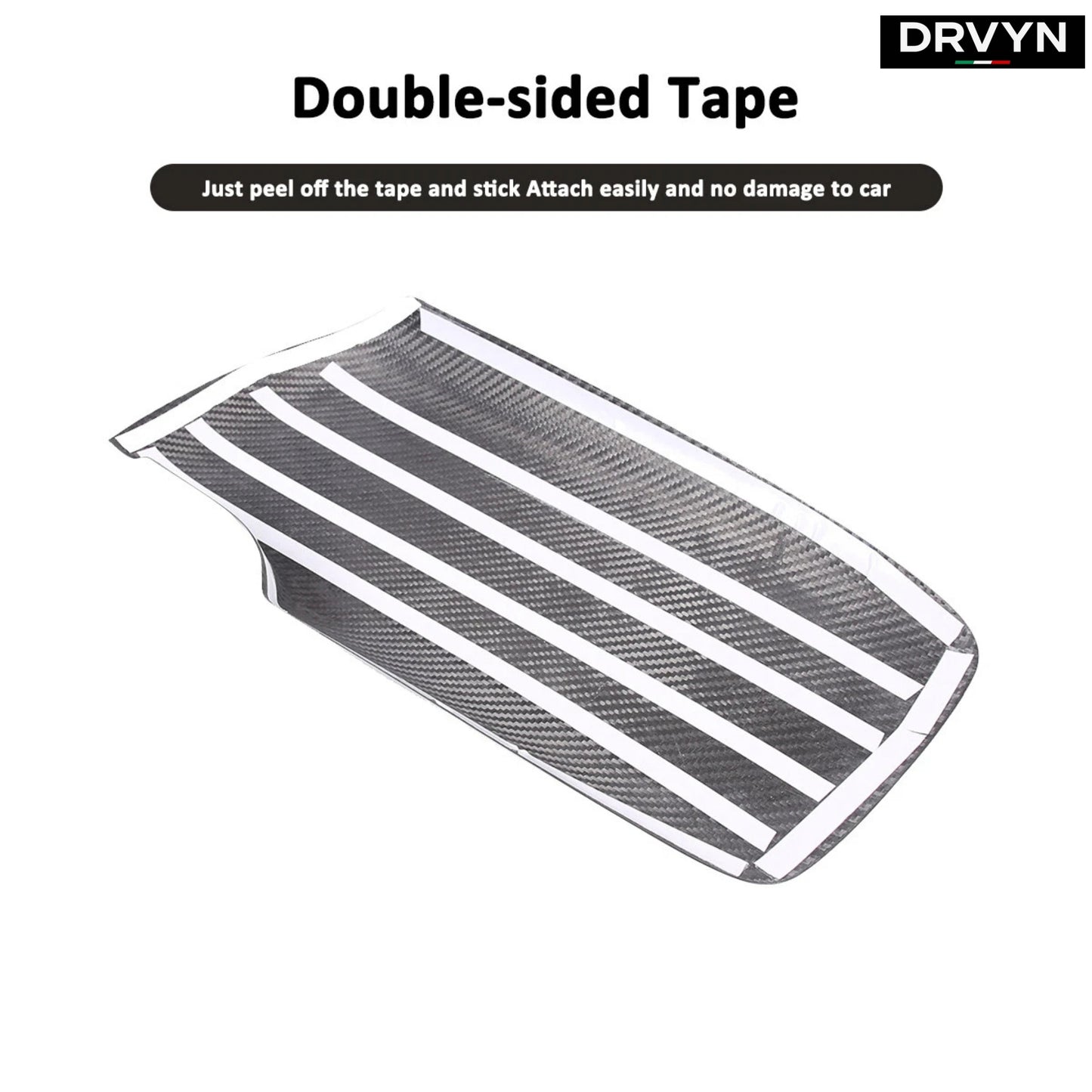 DRVYN Real Carbon Fiber Armrest Box Protective Cover For Corvette C6 2005-2013  carcartrim-2022 (1295)