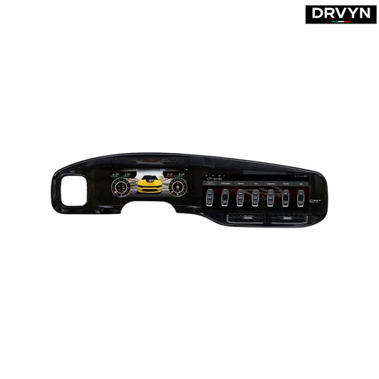 DRVYN RoadNavi 24'' Dual Screen Android Car Radio Digital Cluster for Dodge Charger 2011-2019 Auto Speedometer Dashboard