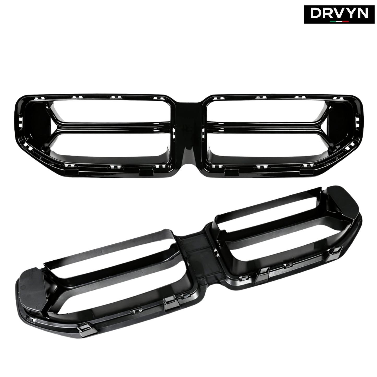 DRVYN 23-26 BMW G87 M2 CSL Style Gloss Black Front Upper Nose Kidney Grill Grille - photo 2 - Drvyn