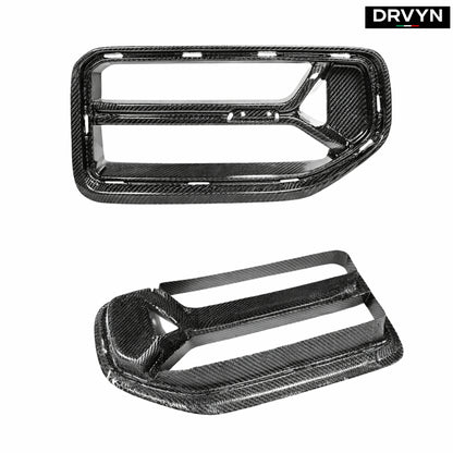 DRVYN 23-26 BMW G87 M2 CSL STYLE REAL CARBON FIBER FRONT NOSE KIDNEY GRILL GRILLE