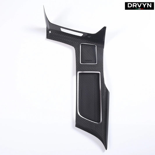 DRVYN Real Carbon Fiber Center Console Panel Trim Cover Frame For Corvette C7 14-19 US