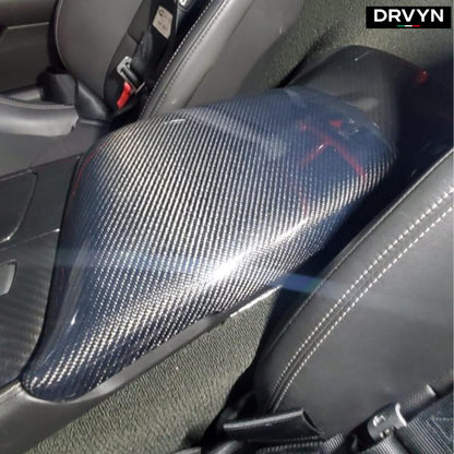 DRVYN C7 Corvette Carbon fiber armrest cover. 100% Real Carbon Fiber