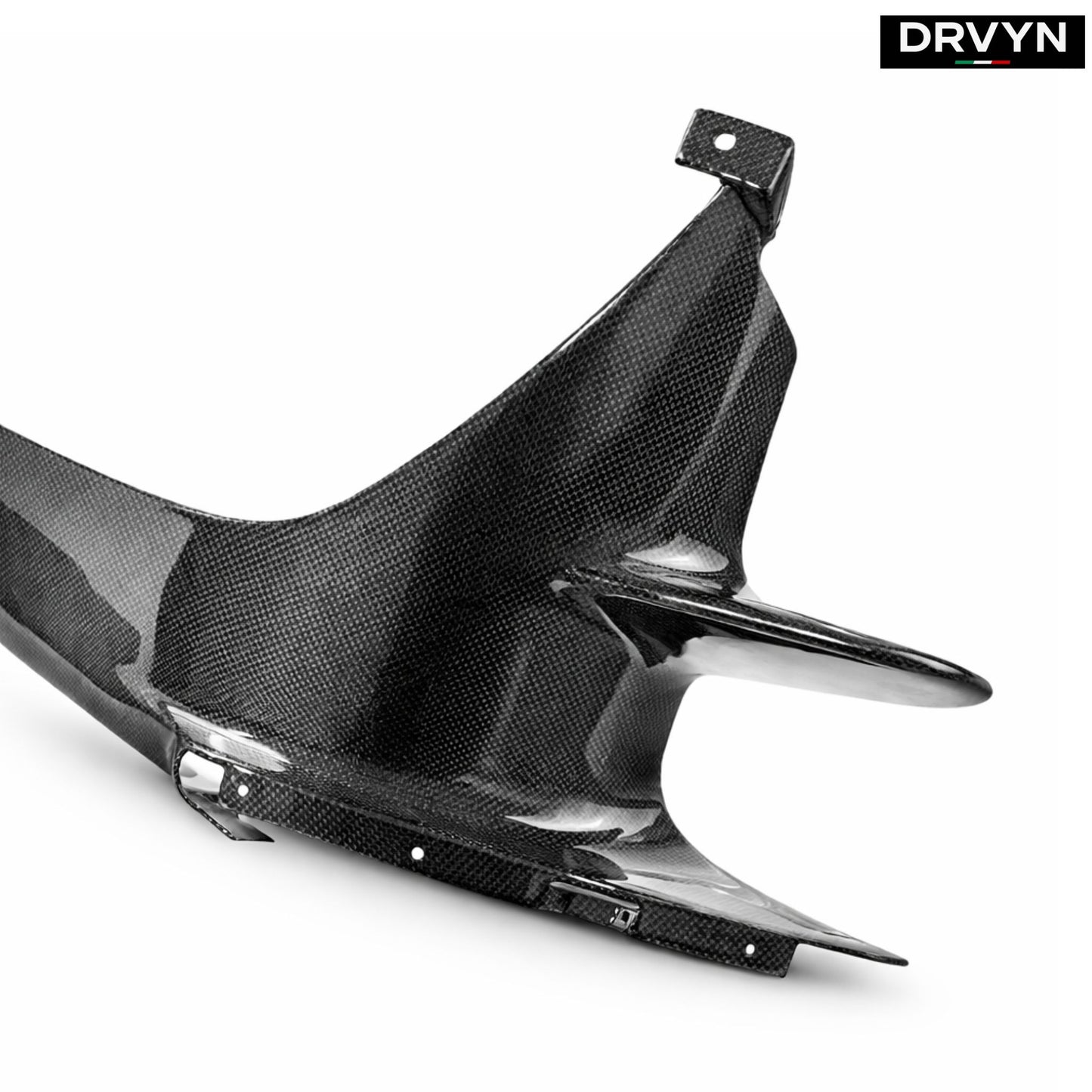 DRVBYN Real Dry Carbon Fiber Front Bumper Guard Air Vent Wind Knife Cover Body Kit for Ferrari 812 Auto Spare Parts - photo 2 - Drvyn