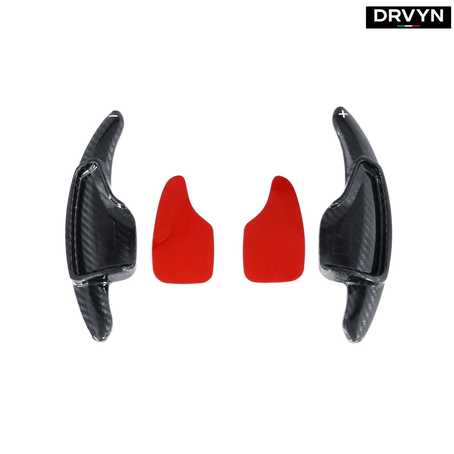 DRVYN Carbon Fiber Steering Wheel Paddle Shifter Extension For Chevy 14-19 C7 Corvette