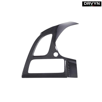 DRVYN Real Carbon Fiber Side Air Vent Headlight Button Trim For Corvette C7 2014-2019