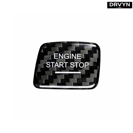 DRVYN Real Carbon Fiber Engine Start Button Cover For Chevrolet Corvette C7 2014-2019