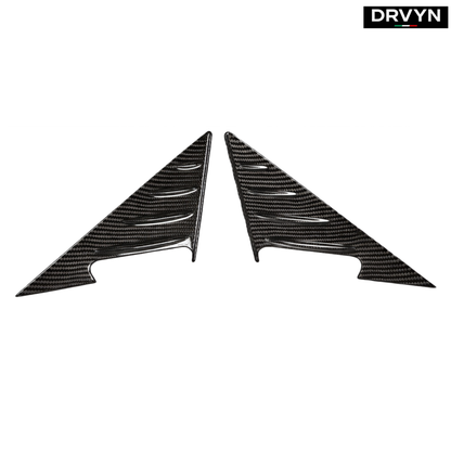 DRVYN BMW G87 M2 G42 230i M240i Full Carbon Fiber Side Mirror Pillar Base Cover