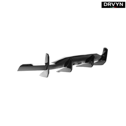 For 2020-26 Corvette C8 Z51 Stingray Carbon Flash GT Style Rear Bumper Diffuser