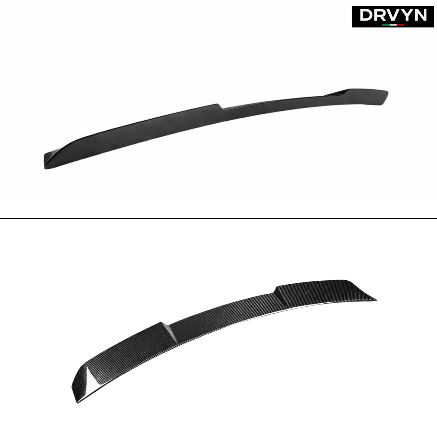 DRVYN 22-26 BMW G42 2 SERIES G87 M2 V STYLE CARBON FIBER REAR WINDOW ROOF SPOILER