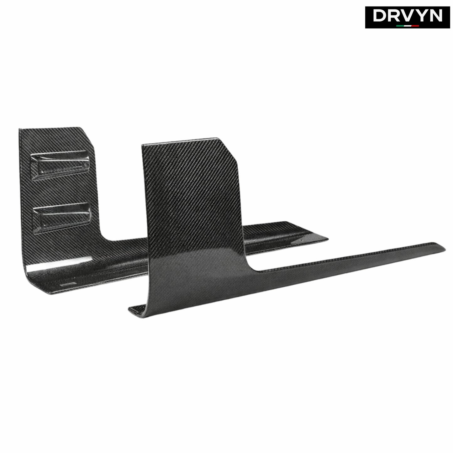 DRVYN 2023-2026 BMW G87 M2 MP Carbon Fiber Side Skirt Extension Winglet Attachment