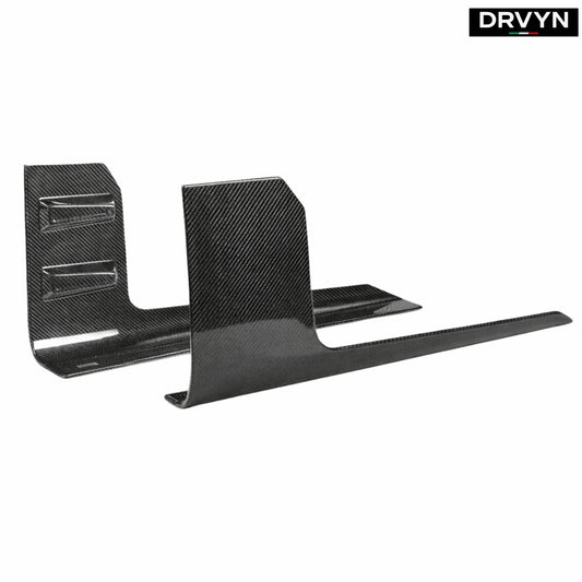DRVYN 2023-2026 BMW G87 M2 MP Carbon Fiber Side Skirt Extension Winglet Attachment