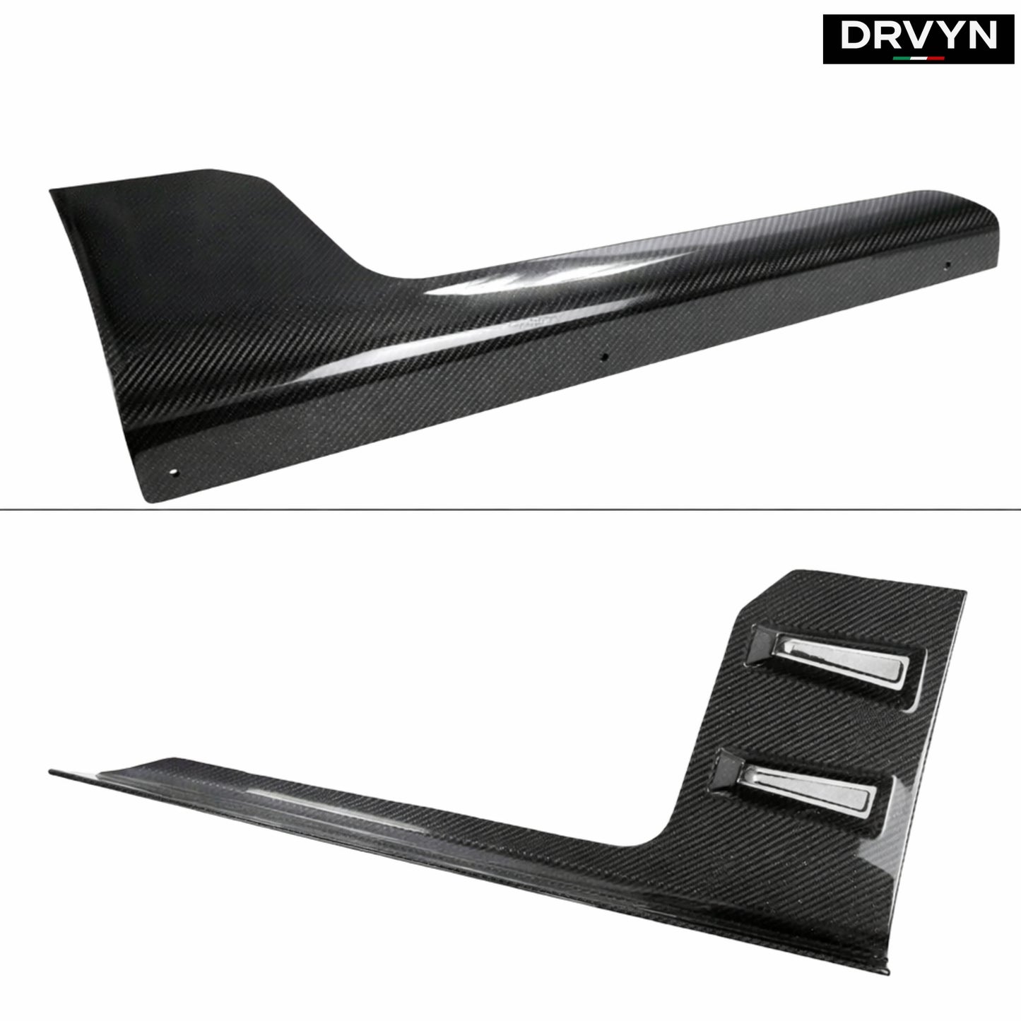 DRVYN 2023-2026 BMW G87 M2 MP Carbon Fiber Side Skirt Extension Winglet Attachment