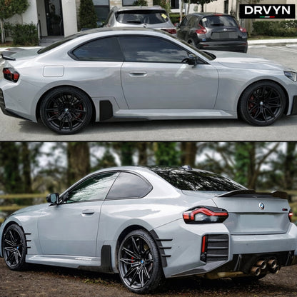 DRVYN 2023-2026 BMW G87 M2 MP Carbon Fiber Side Skirt Extension Winglet Attachment