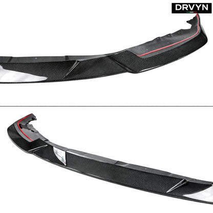DRVYN 23-26 BMW G87 M2 Coupe Real Carbon Fiber MH Style Front Bumper Splitter Lip
