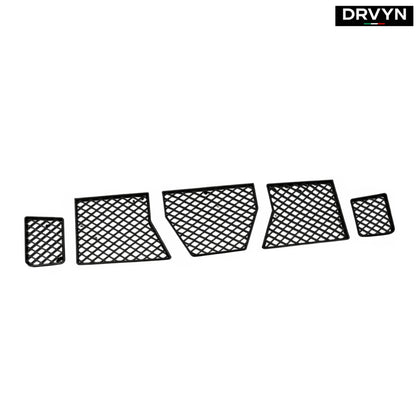 DRVYN 2023-2026 BMW G87 M2 Front Bumper Grille Radiator Bug Shield Mesh Cover 5pc