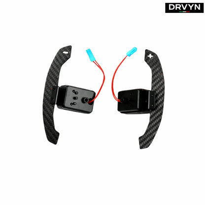 DRVYN BMW G20 G22 G87 G80 G82 F95 Carbon Fiber Replacement Magnetic Paddle Shifter