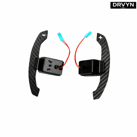 DRVYN BMW G20 G22 G87 G80 G82 F95 Carbon Fiber Replacement Magnetic Paddle Shifter