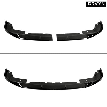 DRVYN 2023-26 BMW M340i 330i M Sport G20 LCI V Style Gloss Black Front Bumper Lip