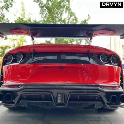 DRVYN Ferrari 812 GTS Modified with 812 Real Carbon Fiber Large Tail Wing - photo 4 - Drvyn
