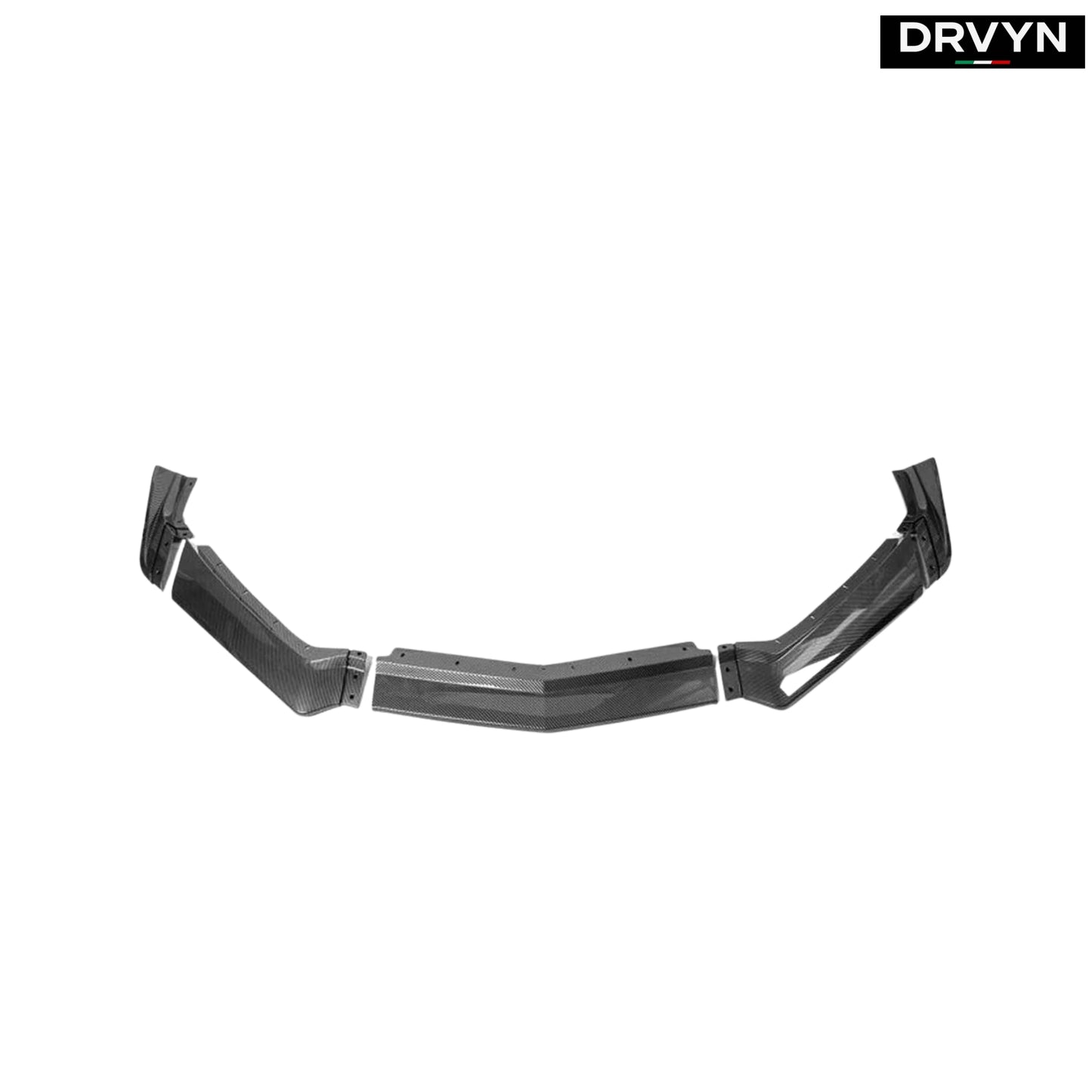 For 2023-25 Corvette C8 Z06 E-ray Carbon Fiber Z07 Style Front Splitter & Canard